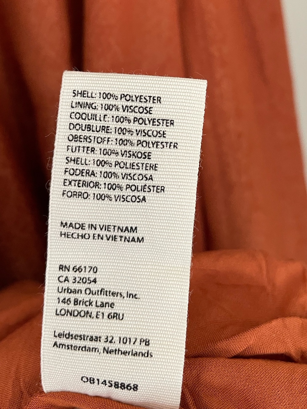 Free People Simone Dress Cinnaber Size M Boho Cocktail Evening Chic Date Night - Picture 11 of 12